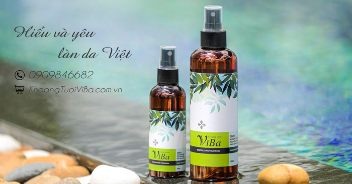 Xịt khoáng cấp ẩm ViBa (250ml)