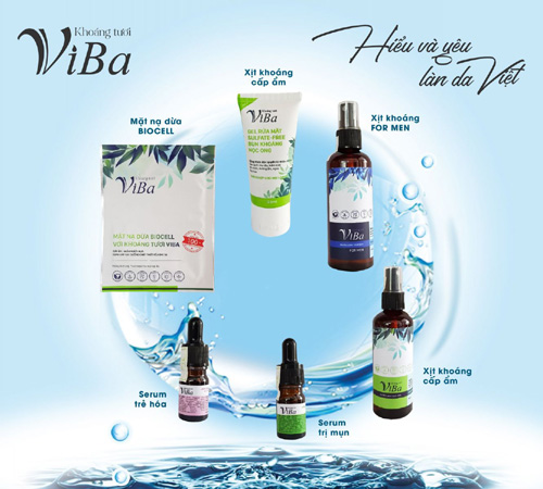 Sản phẩm khoáng tươi ViBa