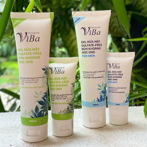 Gel rửa mặt SULFATE-FREE bùn khoáng nọc ong