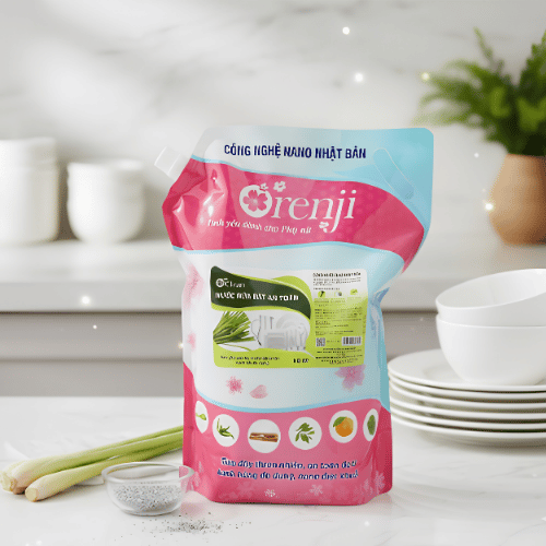 ORENJI - Rửa chén sả (3.8 Lít)